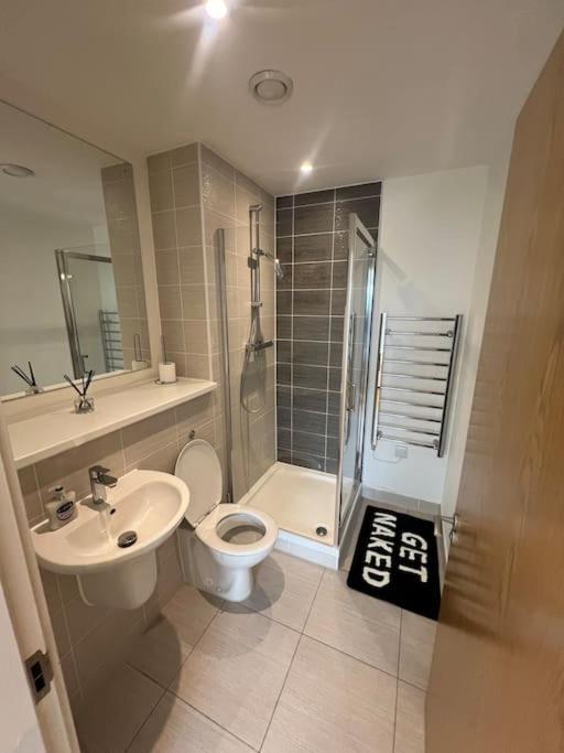 2 Bed Corner Apartment With Gym Manchester Exteriör bild